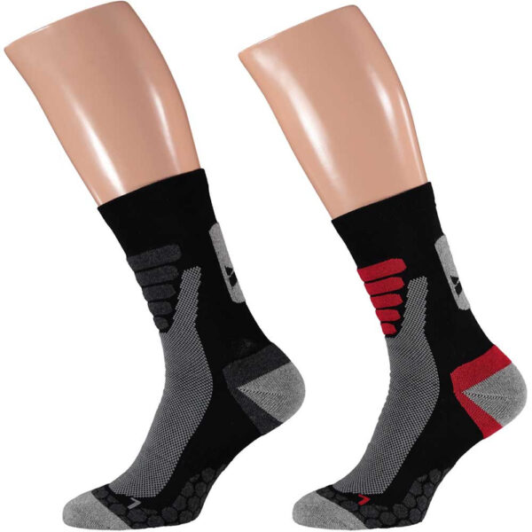 Xtreme walking socks 2 pak 12265-35/38-Grijs