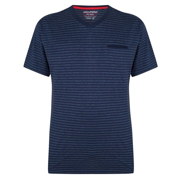 Mix & Match heren shirt Pastunette blauw 4399-623-3-50