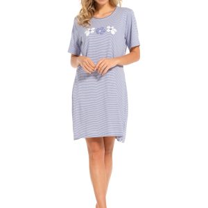 Pastunette dames nachthemd 10241-124-2 - Blauw - 44