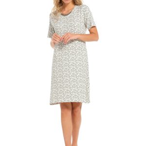 Pastunette dames nachthemd bamboe 10241-148-2 - Groen - 52