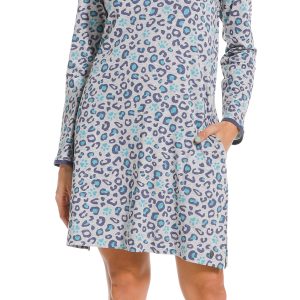 Rebelle dames nachthemd 11222-438-2 - Blauw - 40