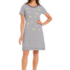 Rebelle dames nachthemd 11241-400-2 - Blauw - 50
