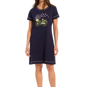 Rebelle dames nachthemd 11241-402-3 - Blauw - 40