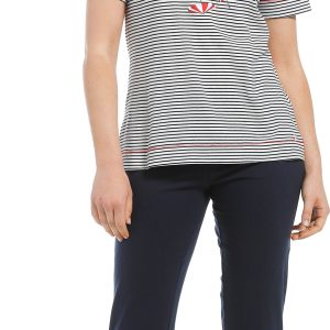 Pastunette dames pyjama capri 20221-144-2 - Blauw - 40