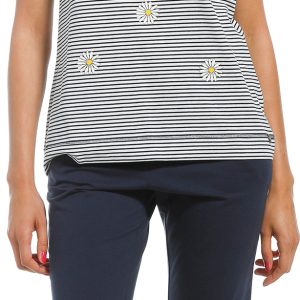 Rebelle dames pyjama capri 21221-432-2 - Blauw - 44