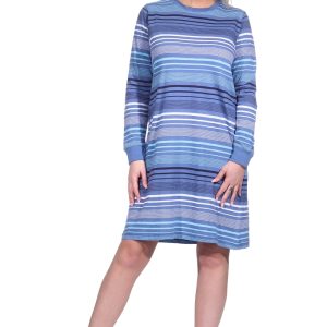 Normann dames nachthemd Creative 69620 - Blauw - S 36/38