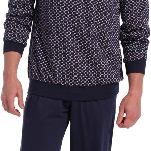 Robson heren pyjama 27231-706-4 - Blauw - XL/54