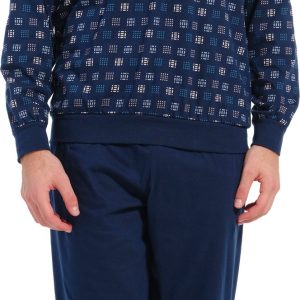 Robson tricot heren pyjama 27232-716-2 - Blauw - S/48
