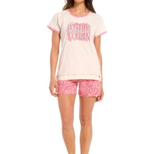 Rebelle dames shortama 31241-426-2 - Rose - 46