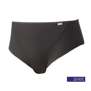 Avet dames slip 3244 heup model - Zwart - M - 2 stuks