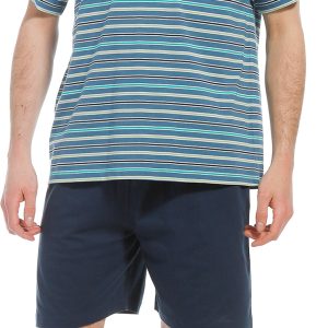 Robson heren shortama 37211-704-2 - Turquoise - M/50