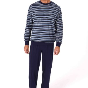 Normann heren pyjama New Men 70624 - Blauw - M/50