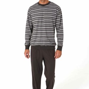 Normann heren pyjama New Men 70624 - Grijs - XXL/56