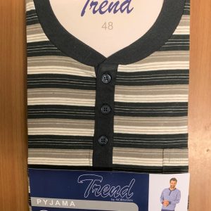 Normann heren pyjama Trend 67387 - Grijs - 48