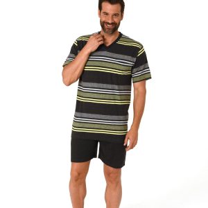 Heren shortama 68570 grijs - Grijs - S/48