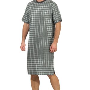 Normann heren nachthemd Trend 68579 - Grijs - 48-50