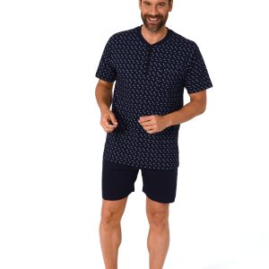 Normann heren shortama Trend 68583 - Blauw - 3XL/58
