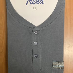Heren pyjama Trend 69654 - Grijs - S/48