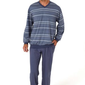 Normann heren pyjama Trend 71278 - Blauw - 3XL/58