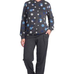 Normann dames pyjama Creative 71291 - Blauw - M 40/42