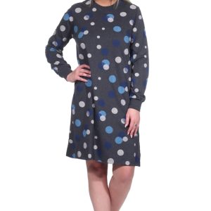 Normann dames nachthemd creative 71293 - Blauw - M 40/42