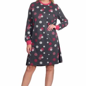 Normann dames nachthemd creative 71293 - Rood - M 40/42