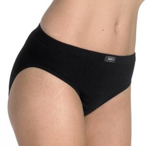 Racky ondergoed - dames slip high leg - Zwart - M - 6 stuks