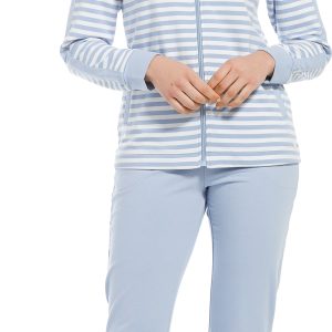 Pastunette dames huispak 80221-152-8 licht blauw - Licht Blauw - 52