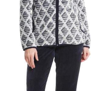 Pastunette dames huispak 80222-106-8 blauw - Blauw - 48