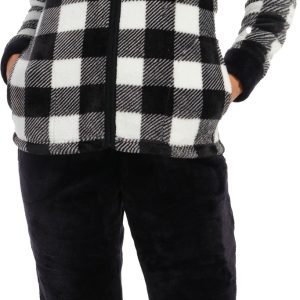 Rebelle dames huispak 81232-464-8 - Zwart - 38