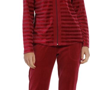 Dames huispak Pastunette De Luxe 85202-350-8 rood - Rood - 46