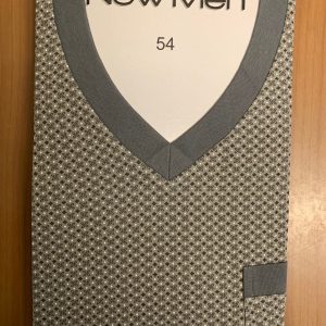 Norman heren nachthemd New Men 67393 - Grijs - 54