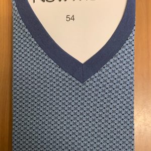 Norman heren pyjama New Men 67391 - Blauw - 54