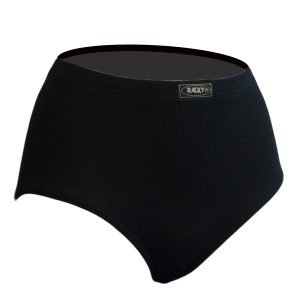 Dames Racky taille slip - Zwart - M - prijs per 6 stuks